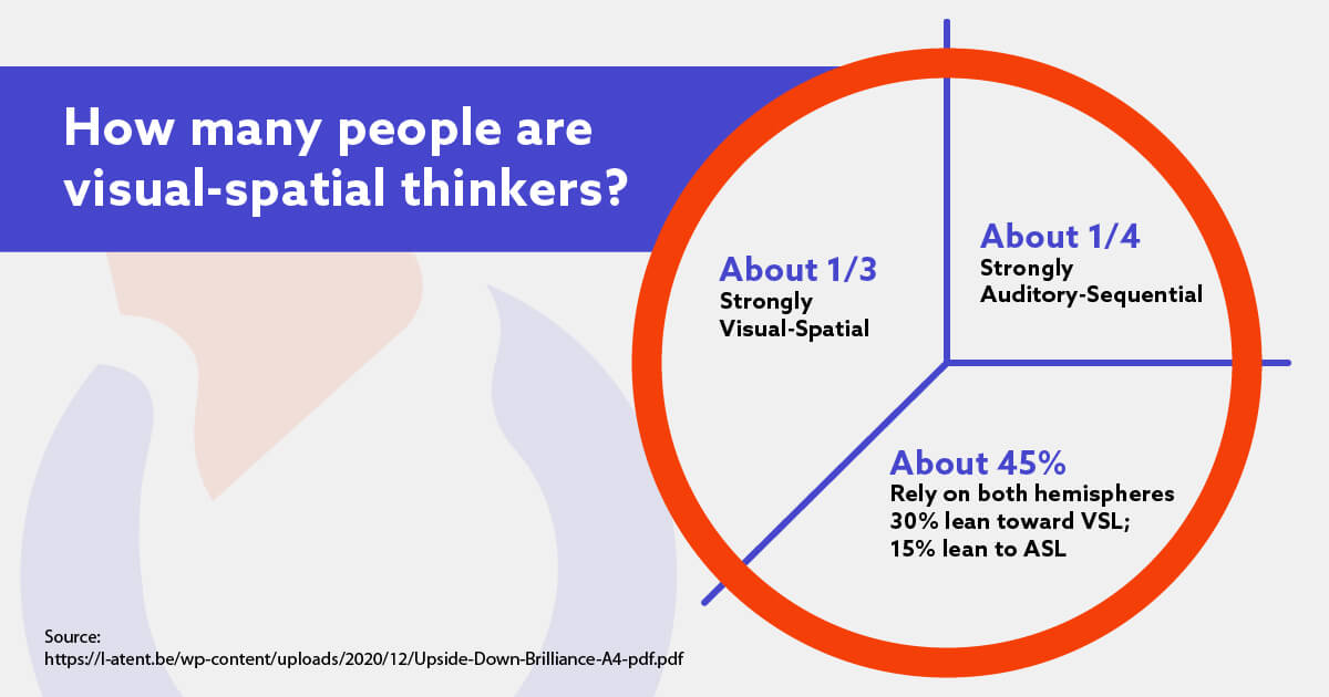 spatial visual thinkers