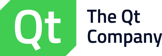 The QT company logo