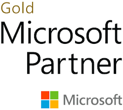 Gold Microsoft Partner badge