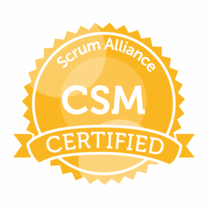 Scrum Alliance CSM Certificate