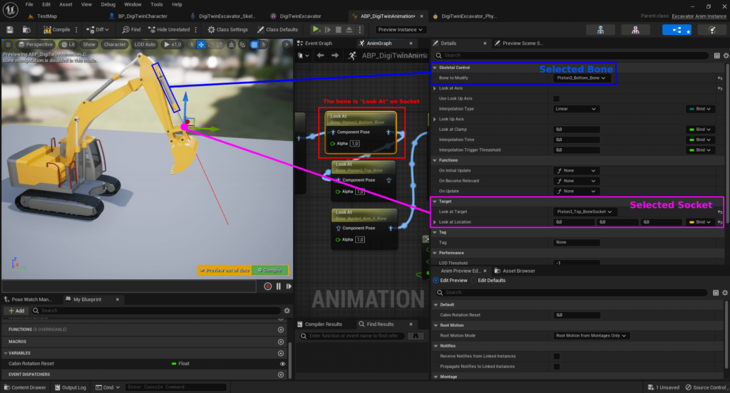 Unreal Engine 5 animation 3D model import