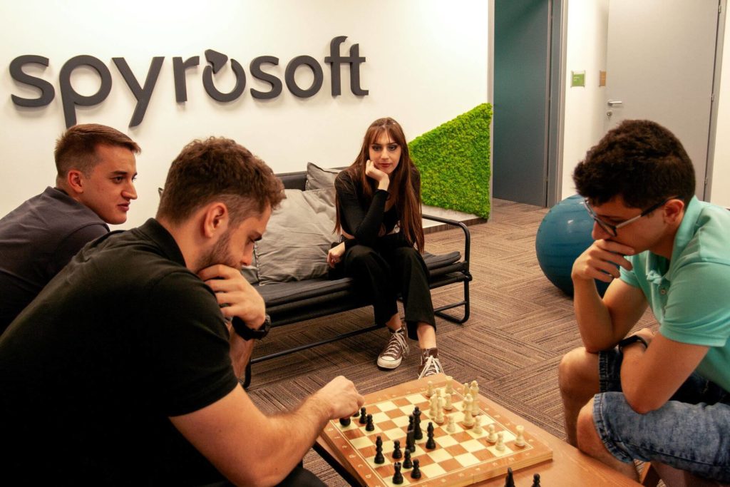 Spyrosoft internship experience – interview with young talents from Zagreb - mentees chess