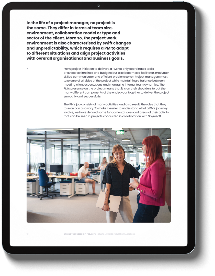 It Project Tips A complete guide to leveraging IT project management support - Spyrosoft