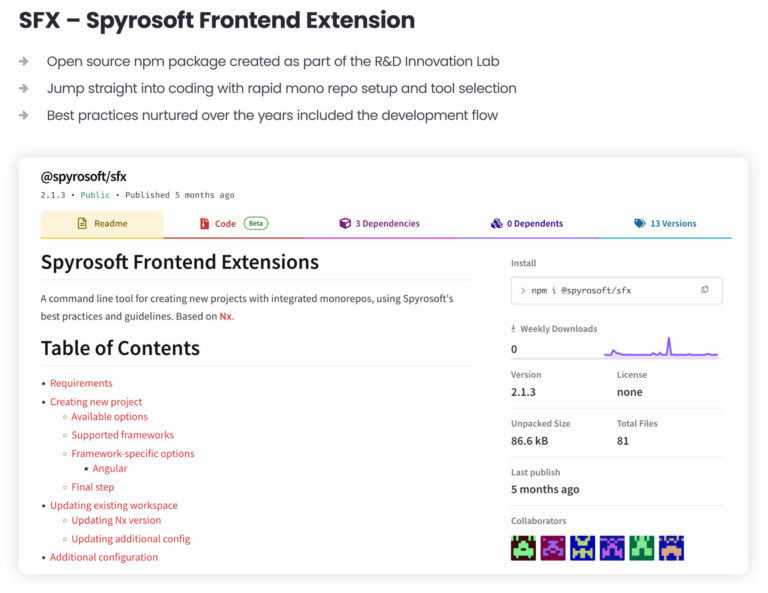 SFX – Spyrosoft CLI for better frontend development