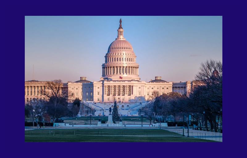 a photo of the united states capitol