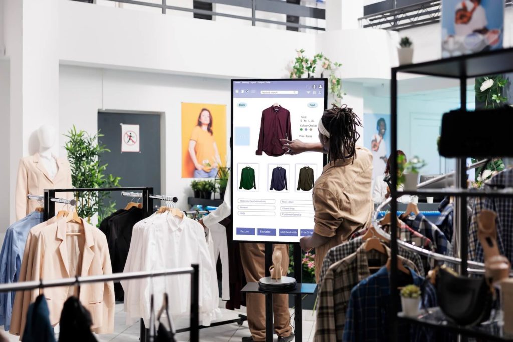 retail services for consumer goods