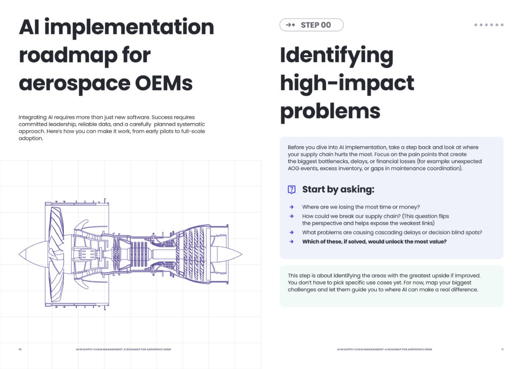 AI in supply chain management: A roadmap for aerospace OEMs - ebook sneak peak