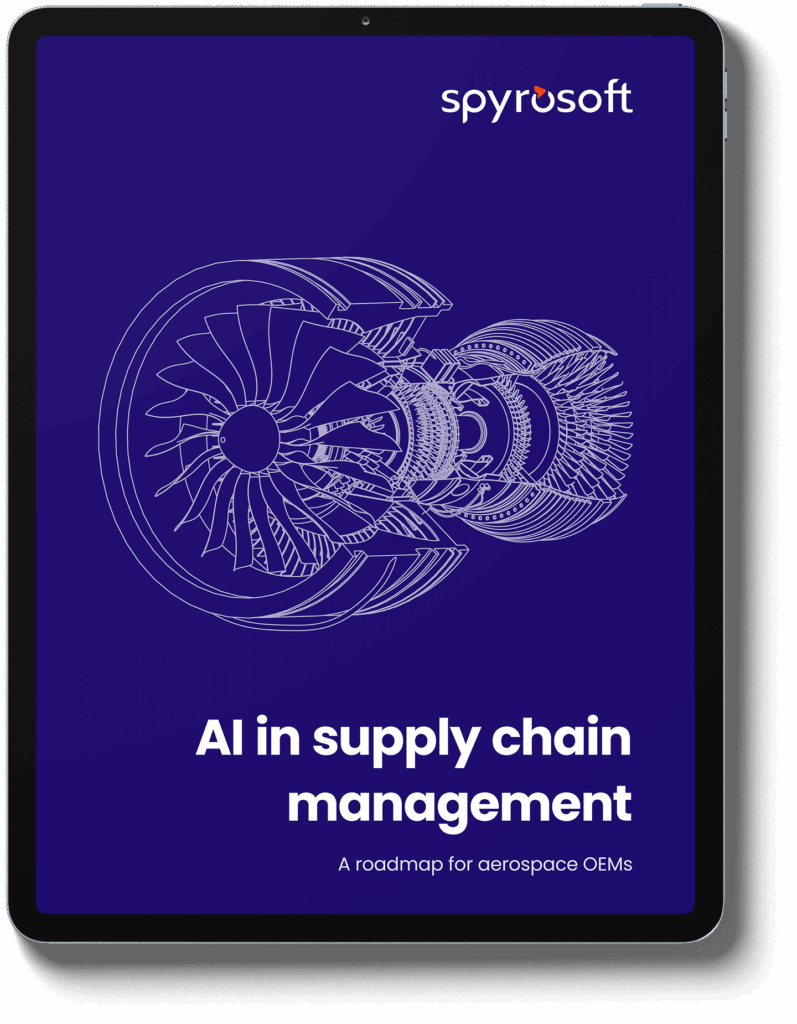 AI in supply chain management: A roadmap for aerospace OEMs ebook cover