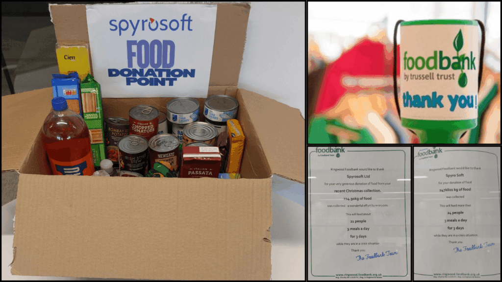 Spyrosoft Ltd corporate social responsibility activities-Food Bank