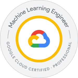 Professional Machine Learning Engineer Certification badge