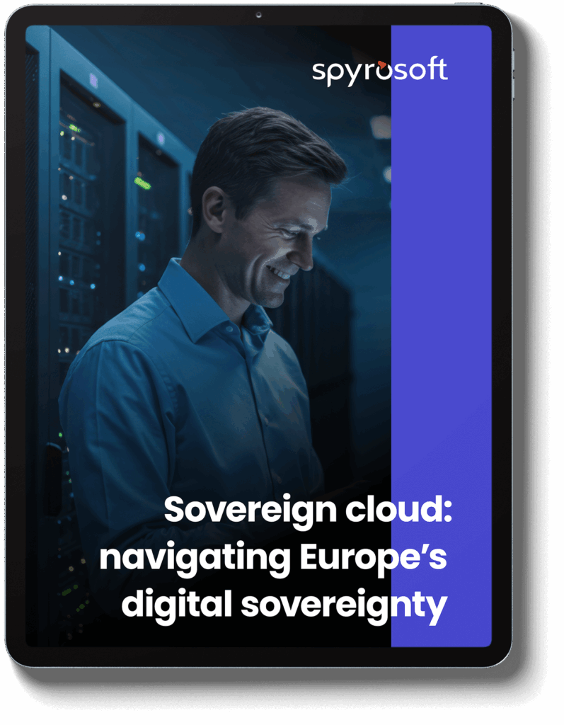 Sovereign cloud: navigating Europe’s digital sovereignty ebook cover