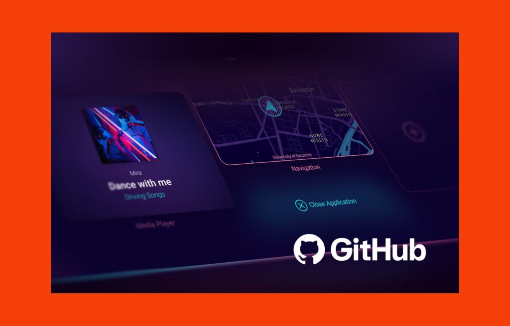 Thumbnail of an article showing an IVI automotive cluster Wavey, now available on Github